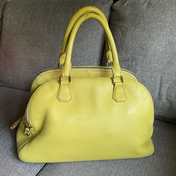 J. Crew Biennial Satchel in Yellow - Picture 2 of 15